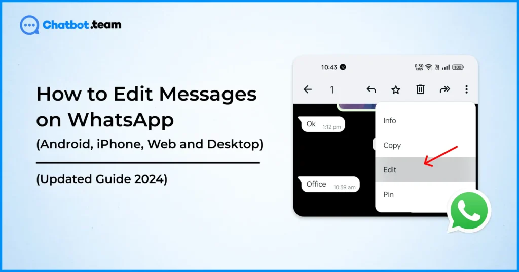 how to edit messages on whatsapp