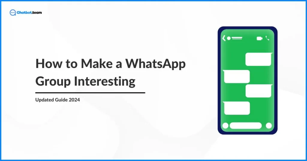 how-to-make-a-whatsapp-group-interesting