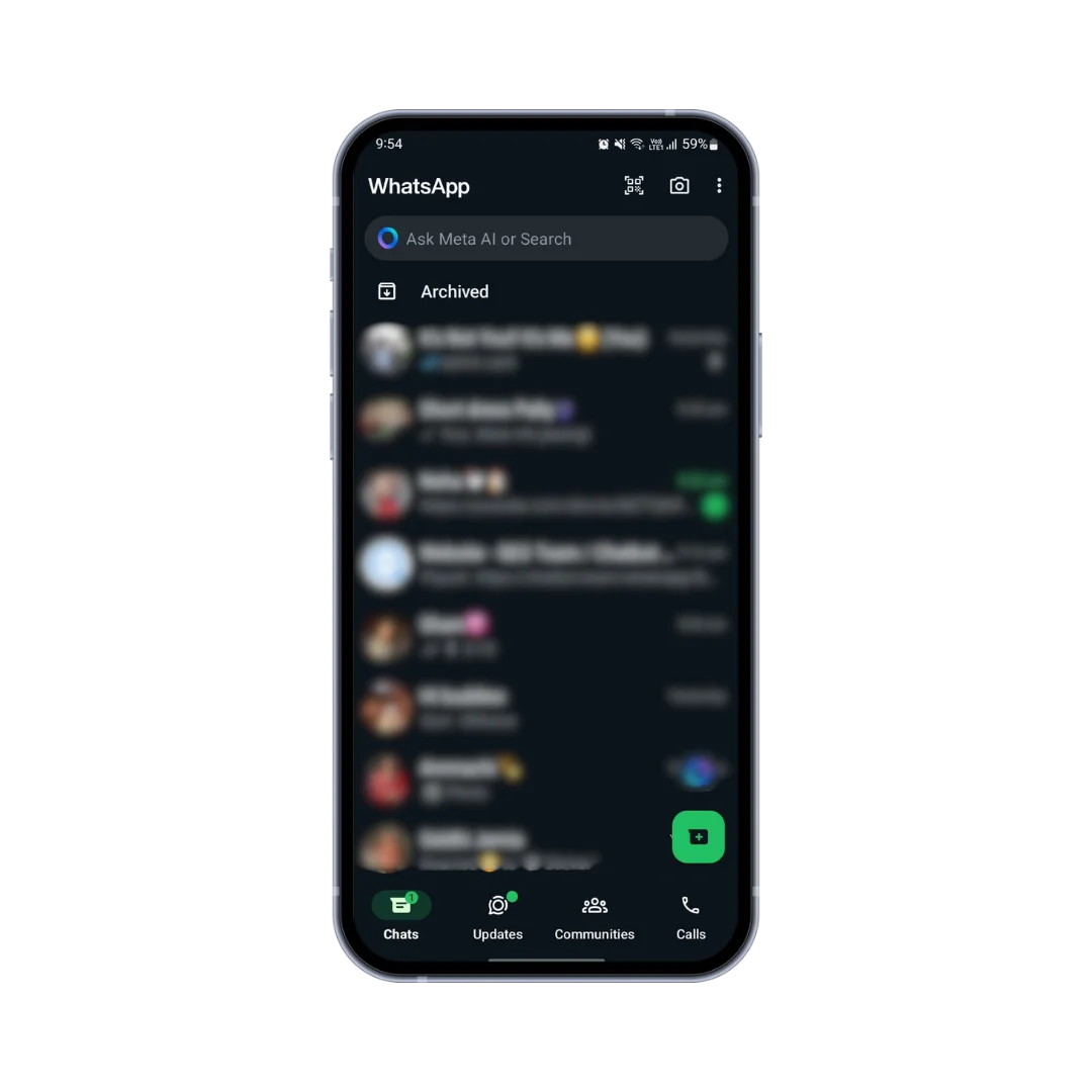 Open WhatsApp