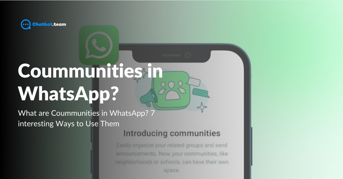 communities in WhatsApp