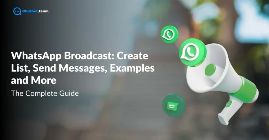 whatsapp broadcast create list send messages examples and more