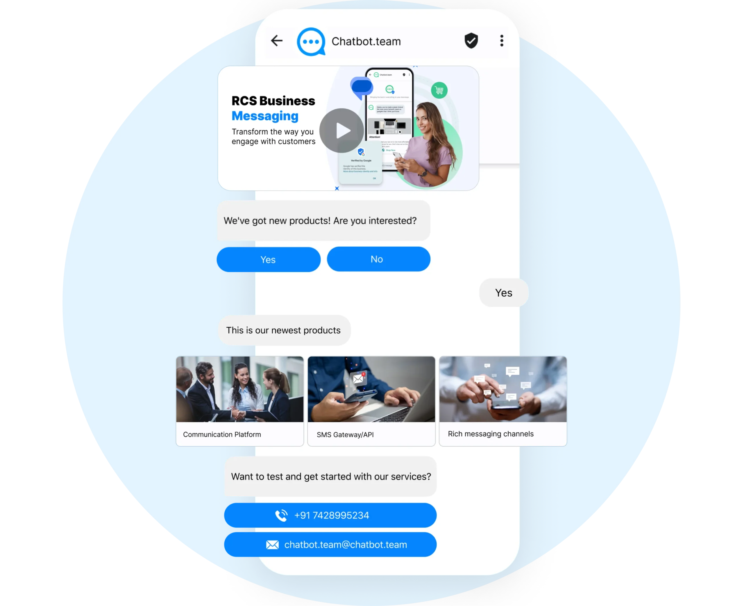 Customized RCS Solutions for Diverse Industry Demands