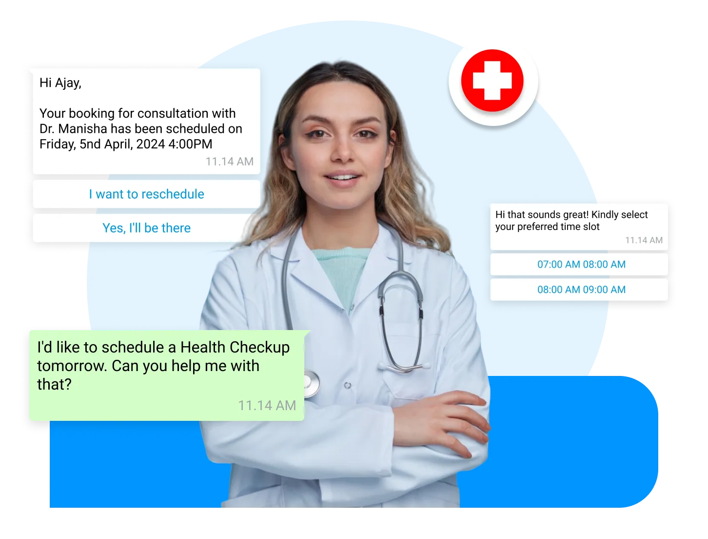 Prioritize patient care with AI powered Chatbot