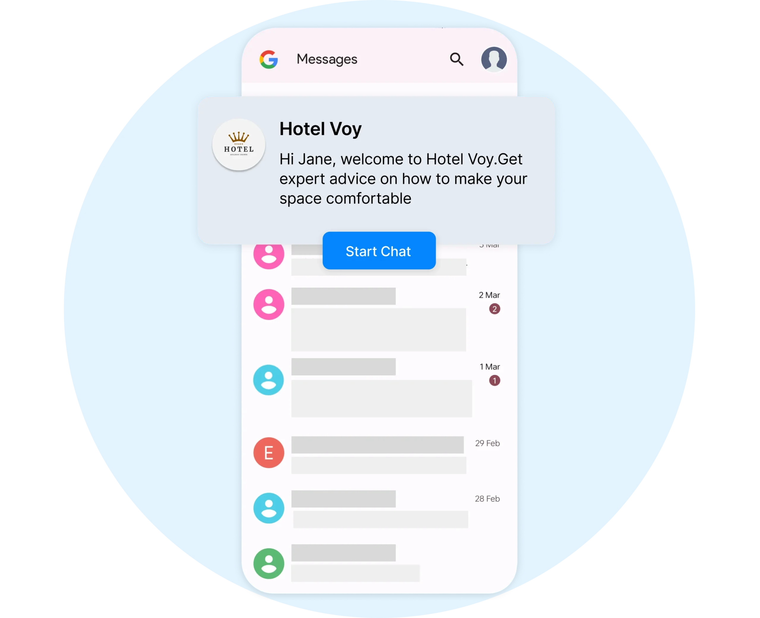 Simple yet powerful messaging with RCS API