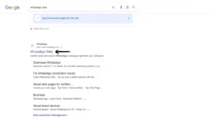 Open WhatsApp Web on Your Computer