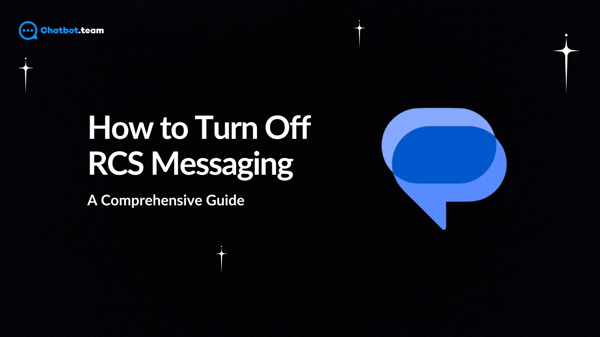 how to turn off rcs messaging