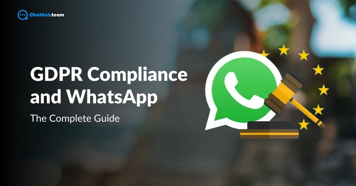 GDPR Compliance and WhatsApp