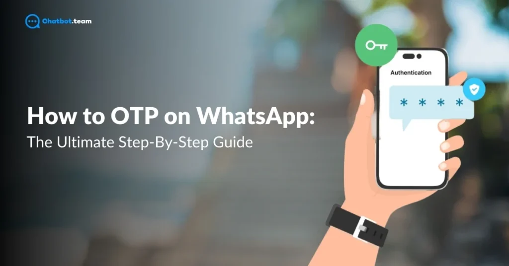 how to otp on whatsapp