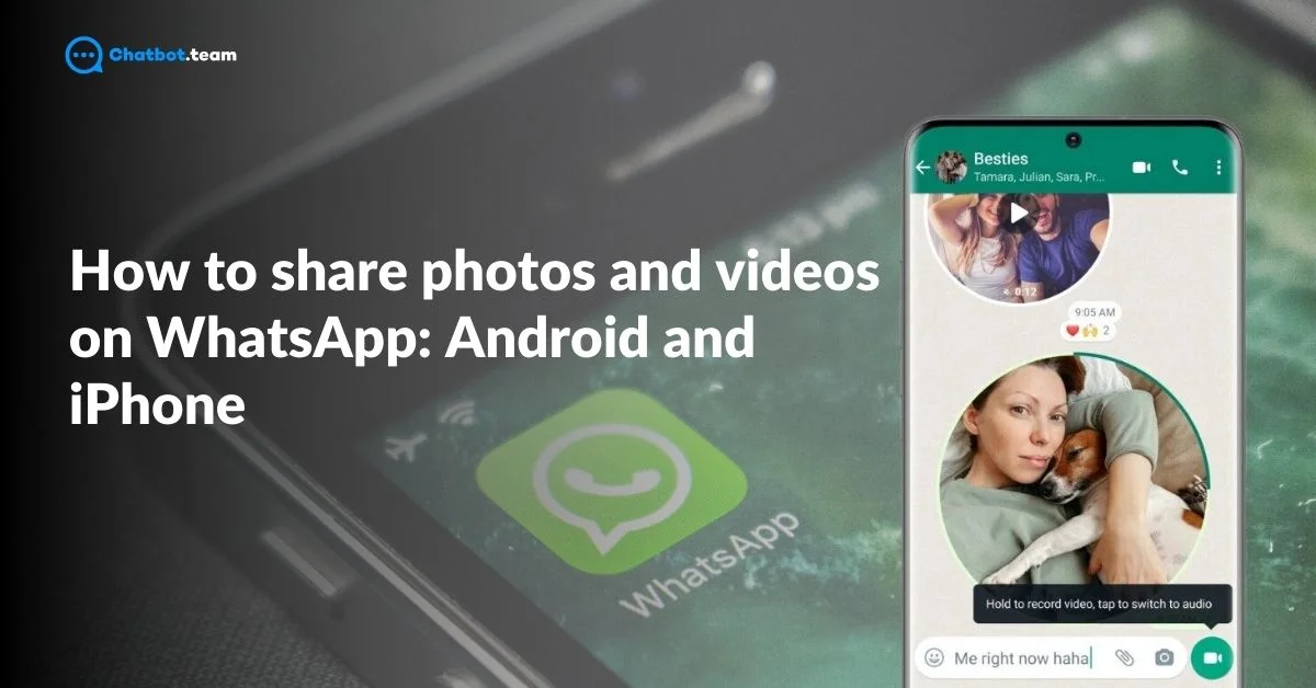 how to share photos and videos on whatsapp