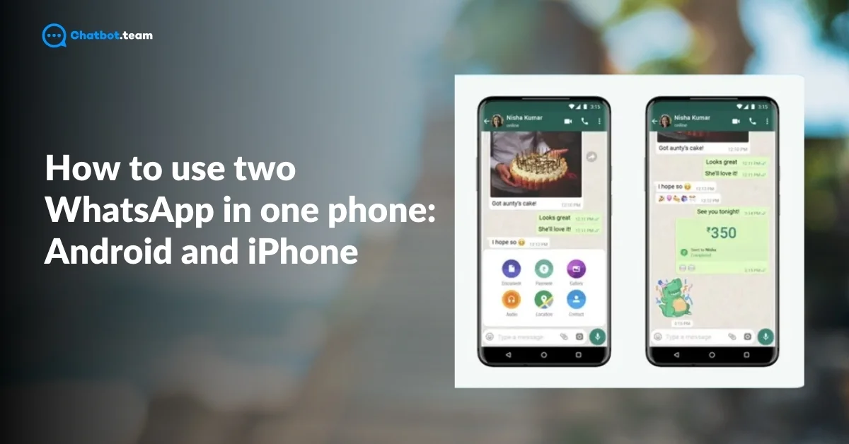 How to use two WhatsApp in one phone: Android and iPhone