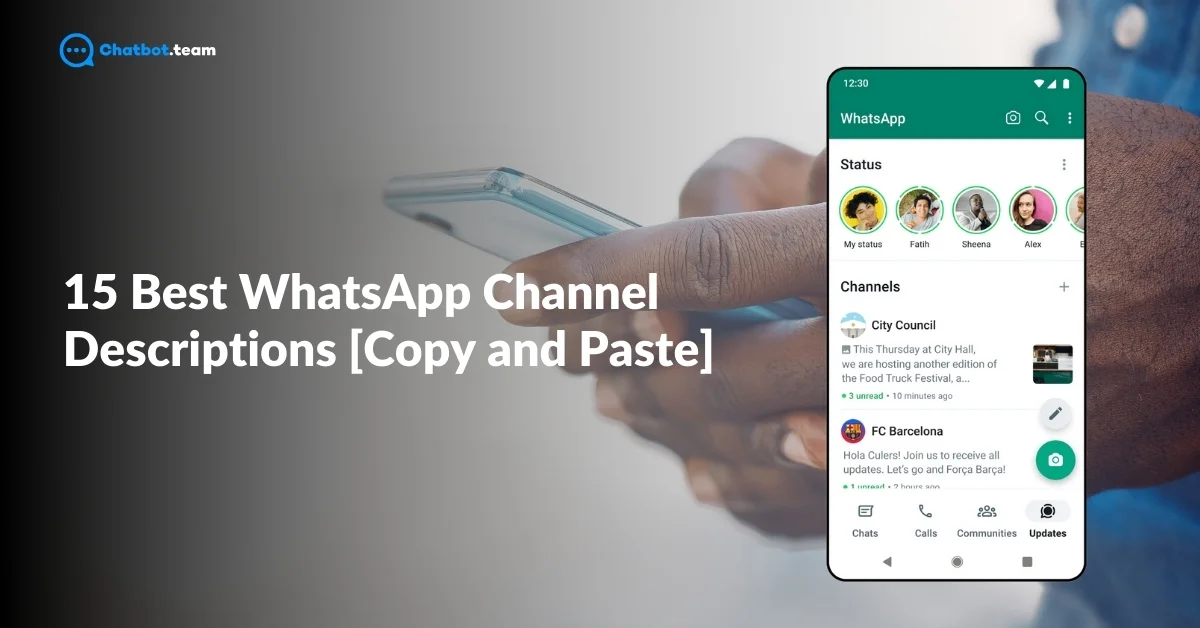 15 Best WhatsApp Channel Descriptions [Copy and Paste] | 2025