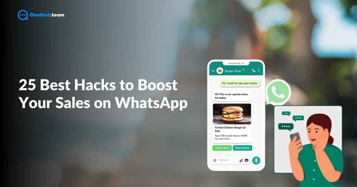 25 best hacks to boost your sales on whatsapp