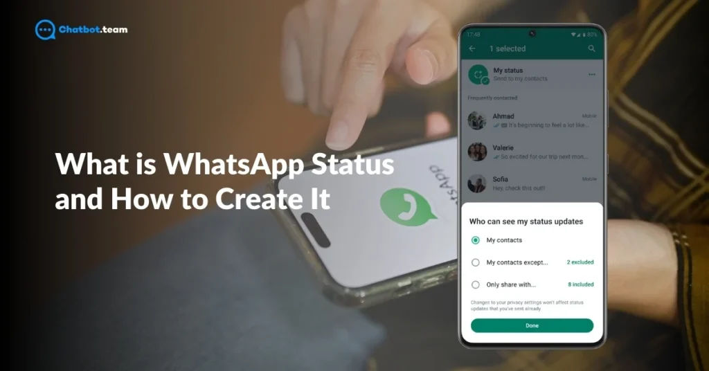 what is whatsapp status and how to create It