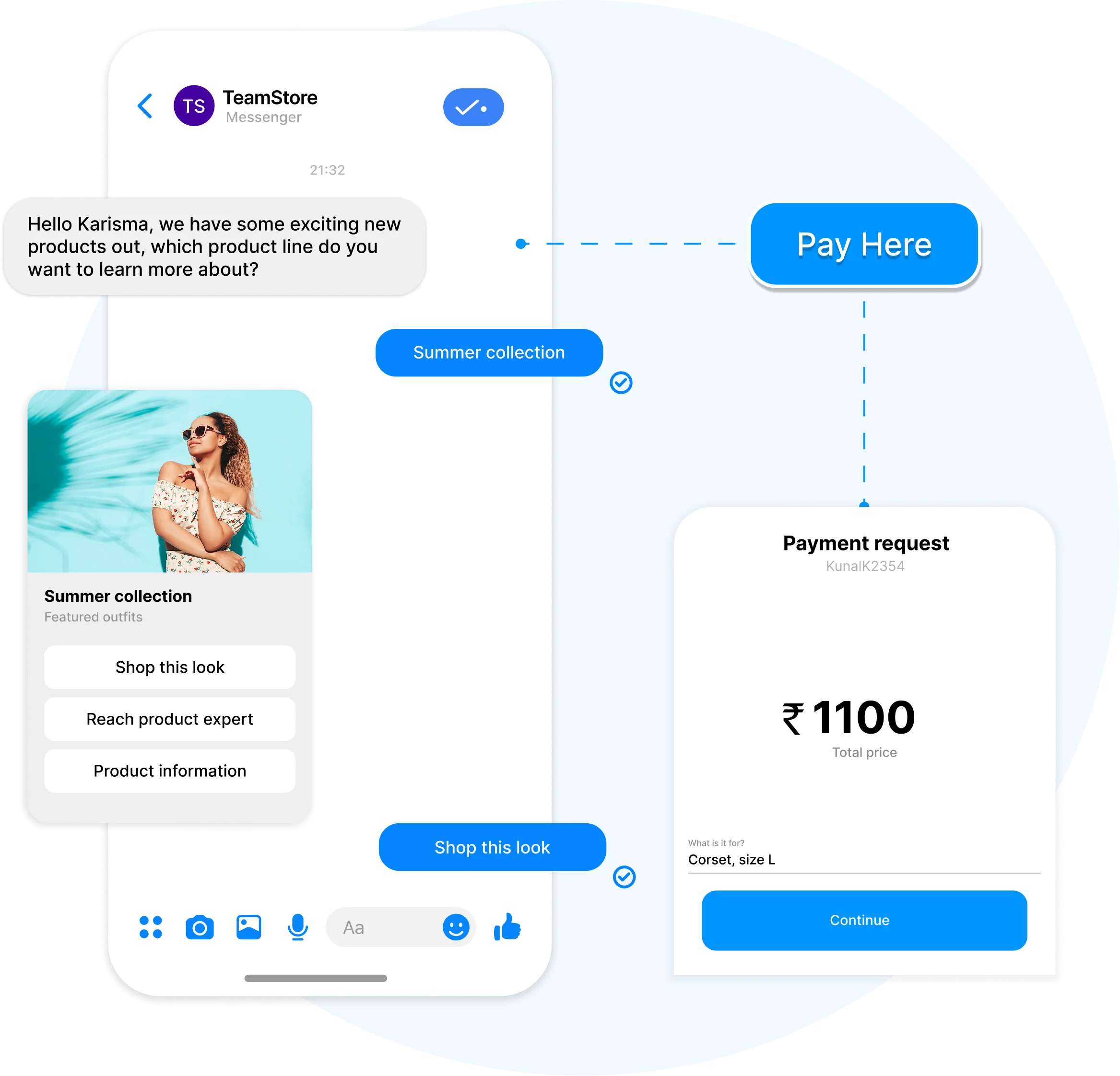 Accept Payments Without Leaving the Chat