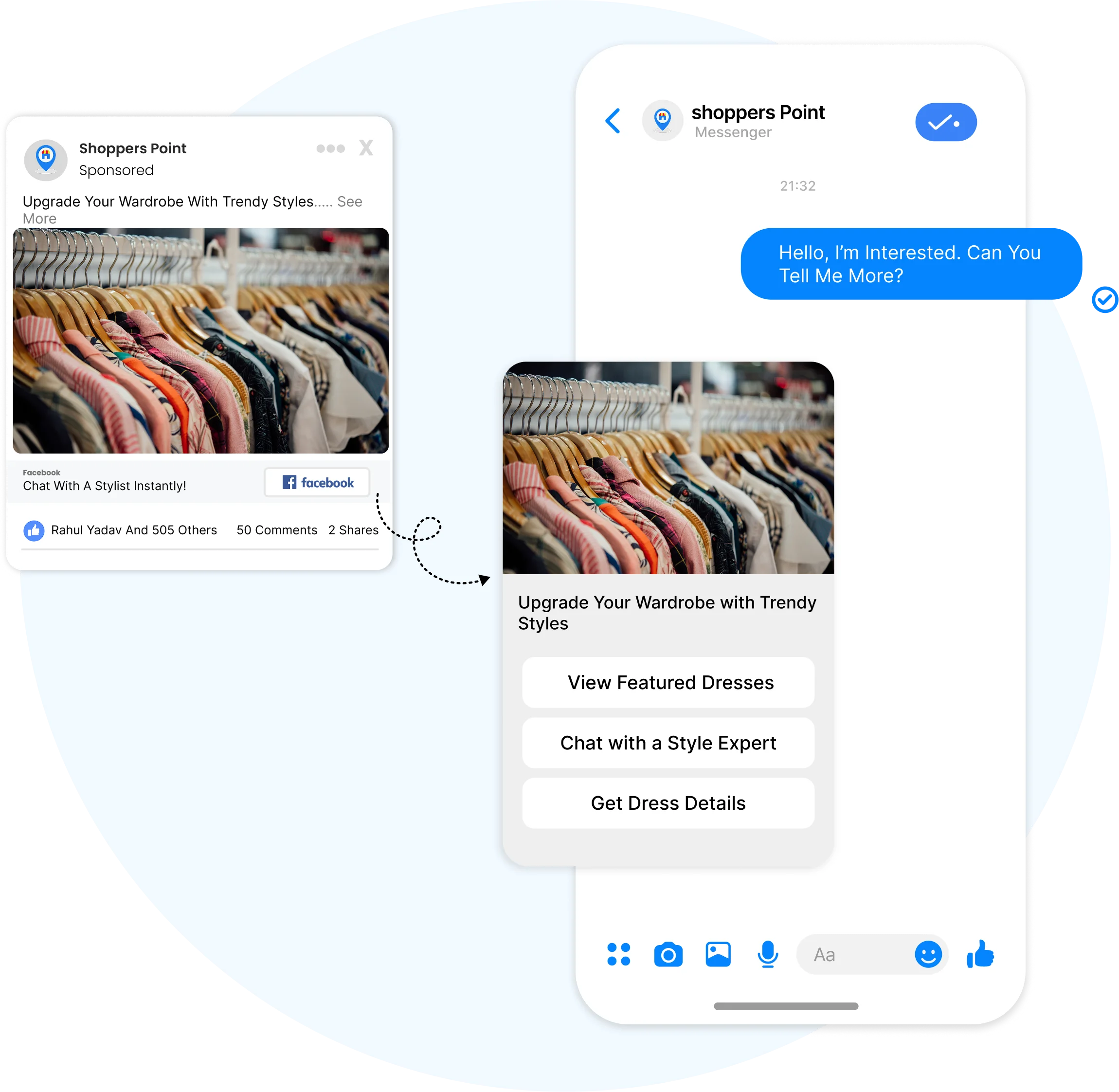 Turn Ad Clicks into Conversations with Click-to-Messsenger Ads